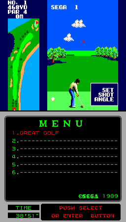 Great Golf (Mega-Tech, SMS based) Screenshot 1